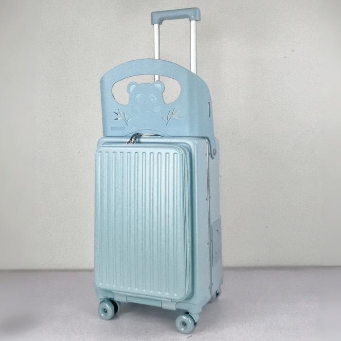 Children's Ride-On Travel Suitcase & Stroller - Multi-Function Luggage for New Moms