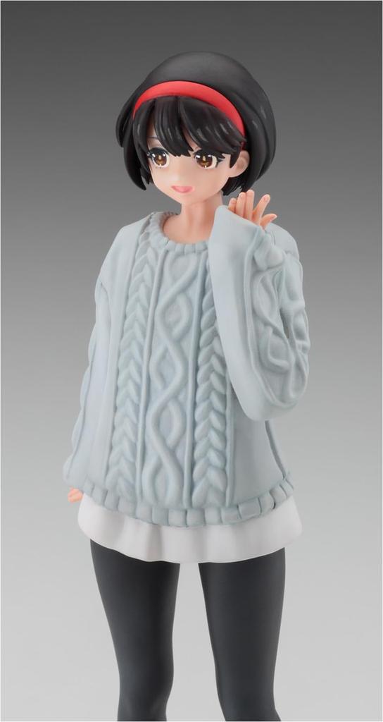 Hasegawa Egg Girls Collection Rei Hasumi Unbemalter Resinbausatz SP594 1/12 Nr.43 (Private Kleidung)