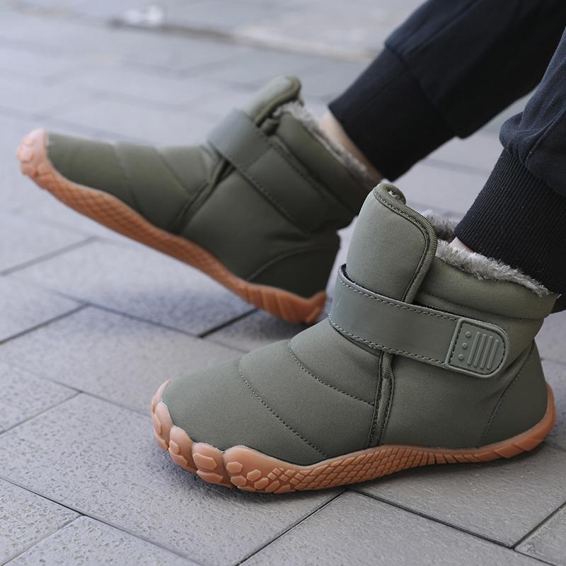 Kinder Schneestiefel Bequeme Kinderstiefel Outdoor Wasserdicht Rutschfest Jungen Warme Plüschstiefel Mädchen Weiches Fell Winter Warme Stiefel