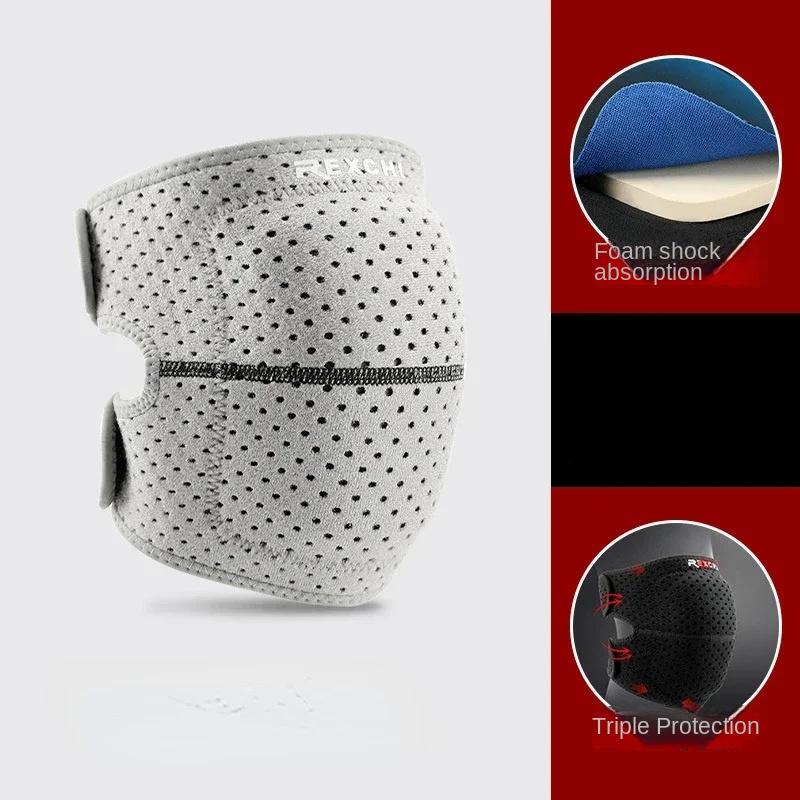 

1 шт. EVA утолщенные амортизирующие наколенники с сеткой, воздухопроницаемостью, для спорта на открытом воздухе, бега, защиты фитнеса, предотвращения столкновений L