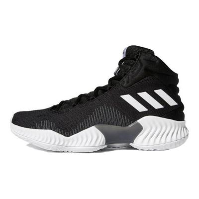 Pro Bounce 2018 Fashion Versatile Shock Absorption Anti-Slip Mid-Top Basketball Shoes Men Sneakers Black White FW5746