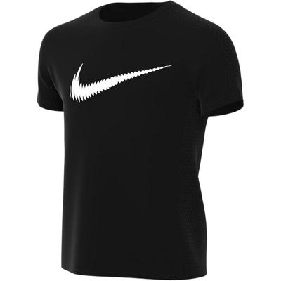 Trophy23 Logo Print Rundhals Sport Kurzarm T-Shirt Kinder Tops Schwarz FD3965-010