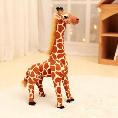 Kreative Simulation Giraffe Plüschtiere Reh Baby Plüschpuppe Kinderspielzeug Zoo