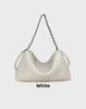2024 Autumn/Winter Diamond-Patterned Leather Handbag - Trendy Cowhide Shoulder & Messenger Bag for Women