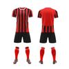 Custom Printed Soccer Training Jersey Set Men Women Kids Sportswear Football Club Team Uniform
