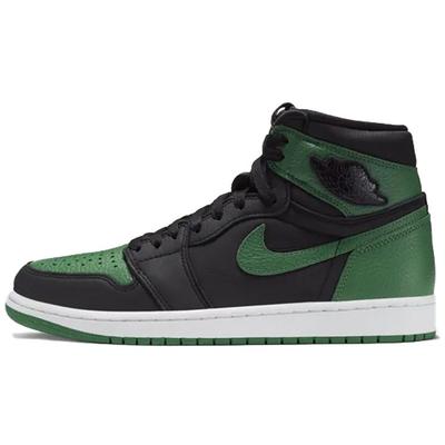 Pánské tenisky Air 1 Retro High OG Pine Green 2.0 Černá Bílá-Gym-Red-Pine-Green 555088-030