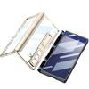 GKK Clear Electroplated Plating Hard PC Protective Folding Phone Case with Bracket Stand Holder Case for Samsung Galaxy Z Fold 7