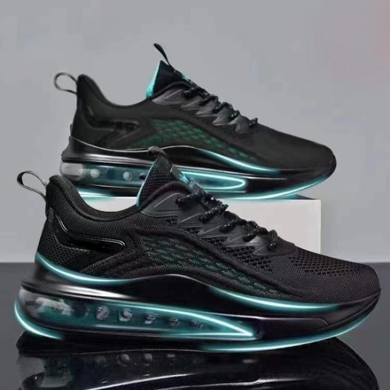 Men's shoes running shoes air cushion men's spring and autumn new breathable soft-soled men's casual sports shoes