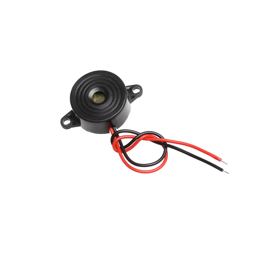 Wire Tin Plated Electronic Buzzer Alarm 10A Piezo Continuous Sound Beeper Multi-tone Claxon Horns