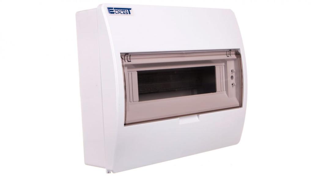 Rozdzielnica Modułowa 1X12 Natynkowa Ip40 Z Klapką Dymną S-12+Szybka+N+Pe 800600 Ene-00353