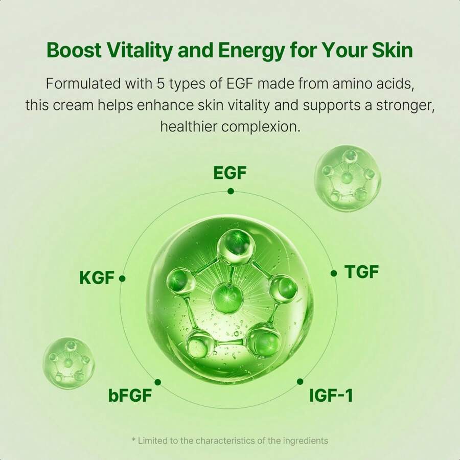AVCA EGF Cica Repair Cream 100ml For Sensitive Skin, Redness Relief, And Hydration