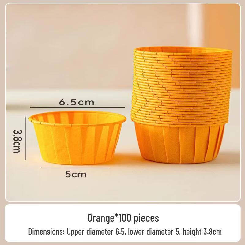 Rolled Rim Paper Muffin Baking Cups