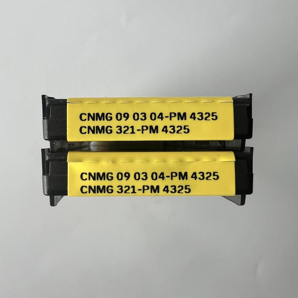 Sandvik / CNMG090304-PM 4325 / Original Swedish Hard Alloy Blade 10 Pcs