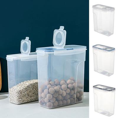 Plastic Grain Storage Tank Sealed Rice Dispenser Bucket Practical Food Storage Box  Sugar