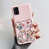For Samsung Galaxy A51 A71 5G Case SM-A516F SM-A716F Soft Slim Cute Cartoon Frog Back Cover Fundas Bumper For Samsung A 51 Coque