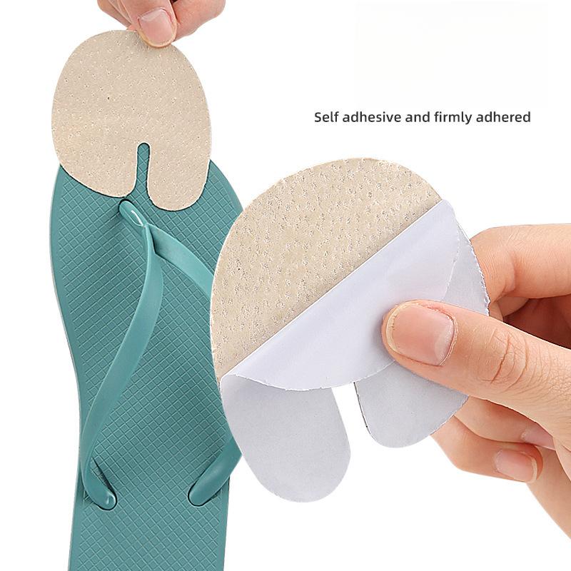 Leather Flip-flops Pinch Foot Front Pad, Slippers Sandals Invisible Anti-wear Sub-toe Anti-slip Sticker Self-adhesive Anti-wear Sole Pad