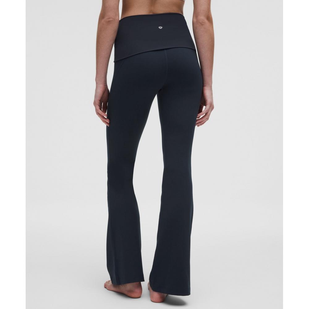 Lululemon Groove Nulu Foldover Waist Flared Pant True Navy