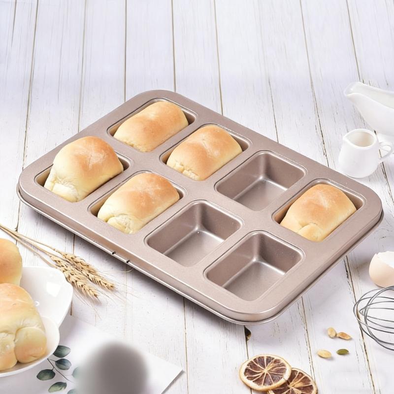 Easy To Cleaning Carbon Steel Miniature Loaf Baking Tool With Nonstick Surfaces For Quick Maintenance Kitchen Accessory