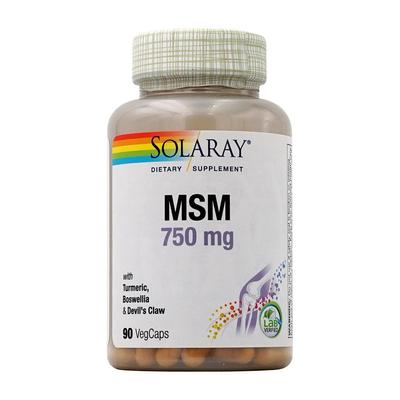 MSM 750 mg, 90 vegetarische Kapseln