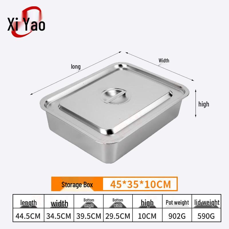 

Stainless Steel Food Storage Container with Lid