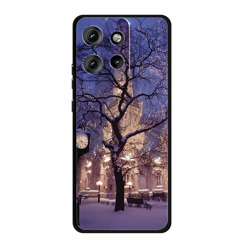 Pro pouzdro Moto Edge 50 Neo Luxusní měkké silikonové TPU pouzdra na telefon pro Motorola Edge 50 Neo Moto S50 5G Nárazuvzdorné kryty ve tvaru srdce Fundas