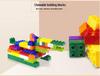 Morning Wind Creative Happy City Building Blocks - Large, Granular Kindergarten Puzzle for Early Education.