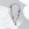 1Pc Crystal Anti-Lost Chain Cool Series Stone Summer Cell Phone Lanyard Charm Beads Chain Package Pendant Bracelet Keychain