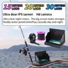 Ultra-clear 1080P HD Fishing Camera with 4.3-inch Screen, USB Rechargeable, Durable ABS Material, Suitable for Anglers, Black, Rechargeable Lithium