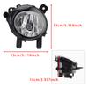 1 Pcs Front Left Fog Light With Bulbs For BMW F20 F21 F30 F31 F80 2011-2019