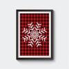 Vintage Christmas Metal Wall Decoration, Holiday Sticker Sign
