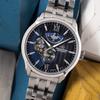 [Orient Star] Automatic Watch Layered Skeleton Mechanical Japan Made 2-Year Warranty Open Heart RK-AV0B03B Men's Black