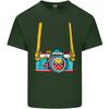 Photography Camera Around Neck Unisexs Light Cotton TShirt
