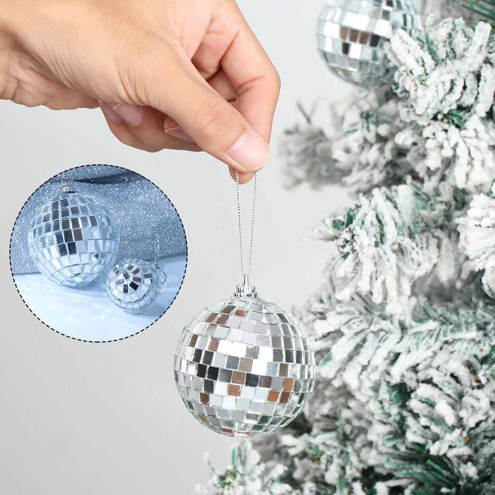 Ornaments DIY Christmas Tree Decoration Disco Mirror KTV Bar Reflective Glass Ball Christmas Ball