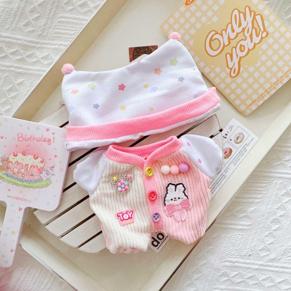 

Clothing DIY 10cm 20cm Doll Clothes Set Cute Children s Gift Toys for 17cm Labubu