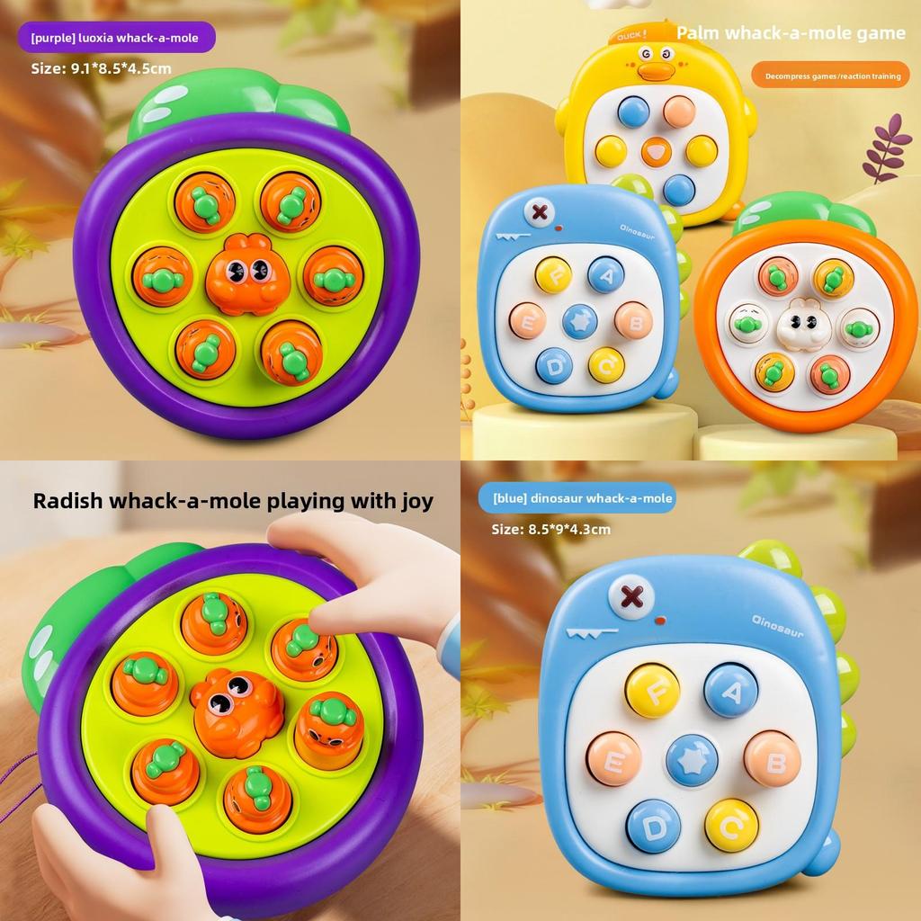 Childrens Animal Game With Plastic Material For Early Learning And Handeye Coordination