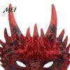 Breathable Cosplay Props for Adults Dragon Masque Adults, Halloween 3D Detailed Comic Exhibition Headgear Full Face Festival, Carnival Masquerade
