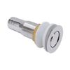 Bathroom Sink Drain Stainless Steel Polished Electroplated Flip Top Anti Blocking Short Vanity