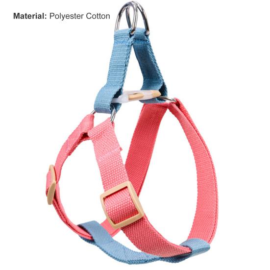 Yousheng Pet Chest Strap Multi-color Anti-escape Adjustable Fashion Pet Harness Traction Leash for Outdoor