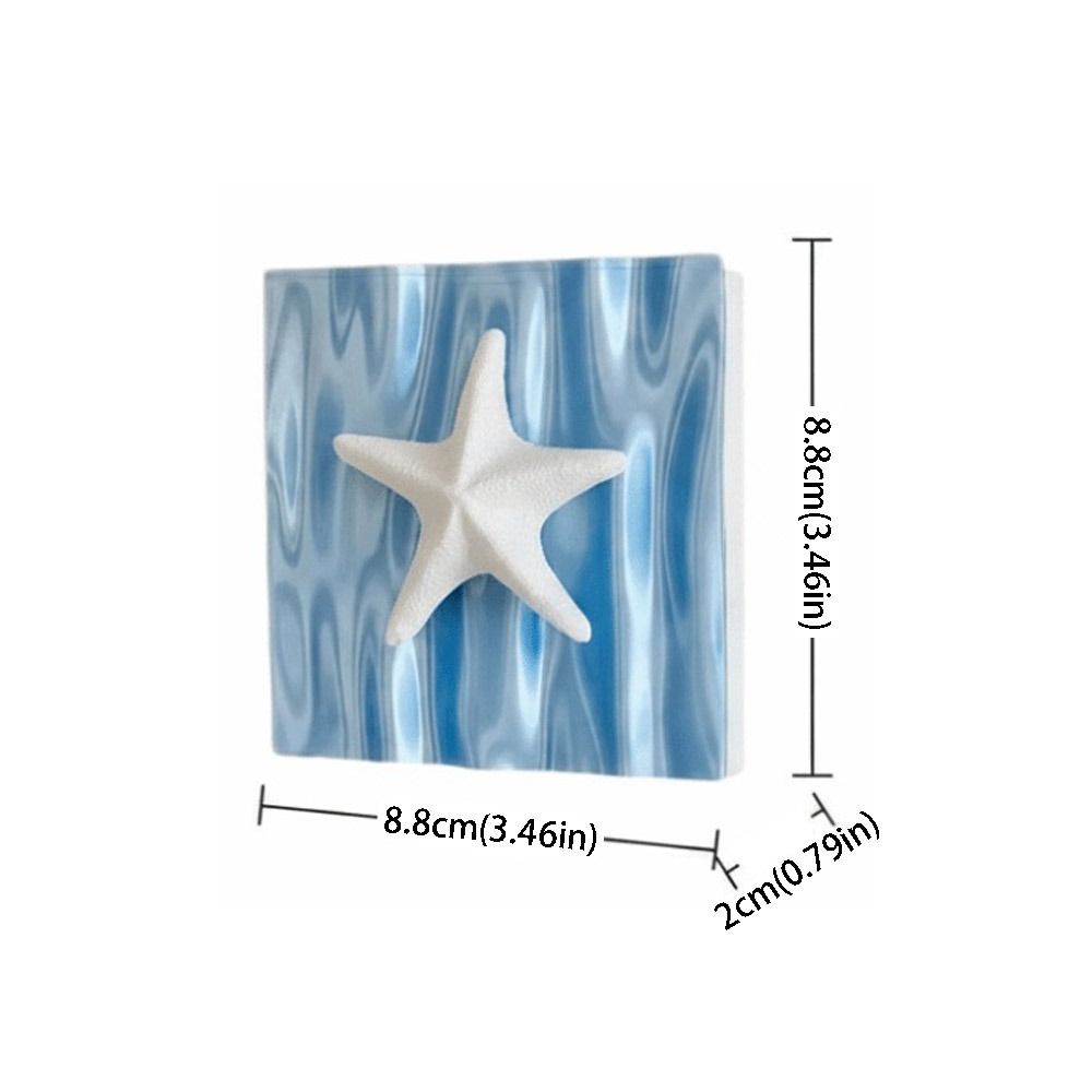 Three-Dimensional Shape Light Switch Protector Nautical Light Switch Cover Household Decoration