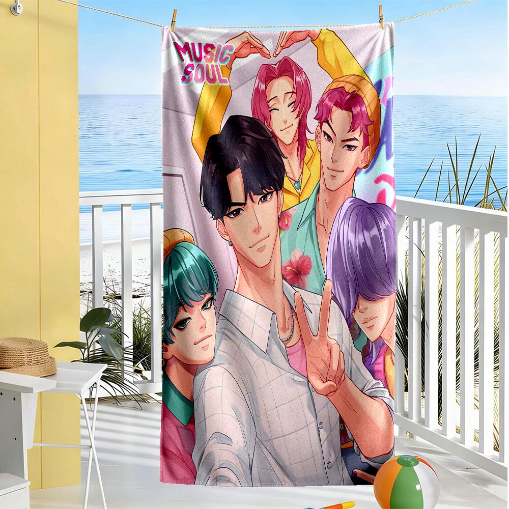 Saja Boys Beach Towel Quick-Dry Soft Microfiber Comfortable Lightweight Portable for Swimming,Beach,Camping, Travel, Beach Accessories,Gym