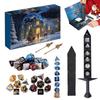 Christmas Advent Calendar 2025, Mystery DND Dice Set Vacation Advent Calendar 24 Days,Suitable for Dungeons and Dragons RPG, Role Playing Table Game