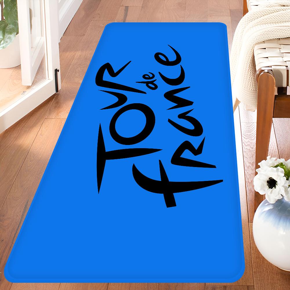 Tour De France Floor Mat Nordic Home Decor Doormat Bathroom Toilet Mats Bedroom Hotel Non Slip Mat