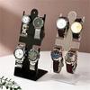Transparent Watch Display Stand with Multiple Display Layers, Plastic Structure, Multifunctional Jewelry Storage Rack