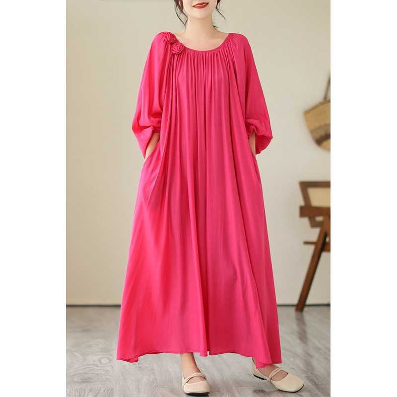 Loose Knee Length Dress