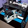Panthers Helmet Rug Office Carpet Non-Slip Mat, Chair Rug Floor Covering for Gaming, Bedroom, Living Room , Home Decor Christmas Gift