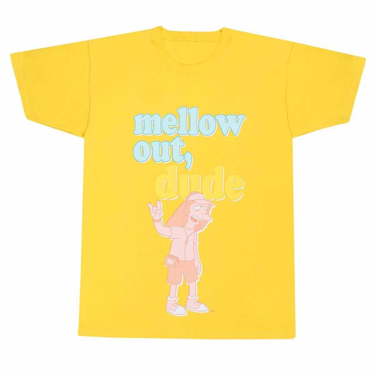 The Simpsons Mellow Out Dude Merchandise Ufficiale T-Shirt M/L/XL/2XL NUOVO 3XL