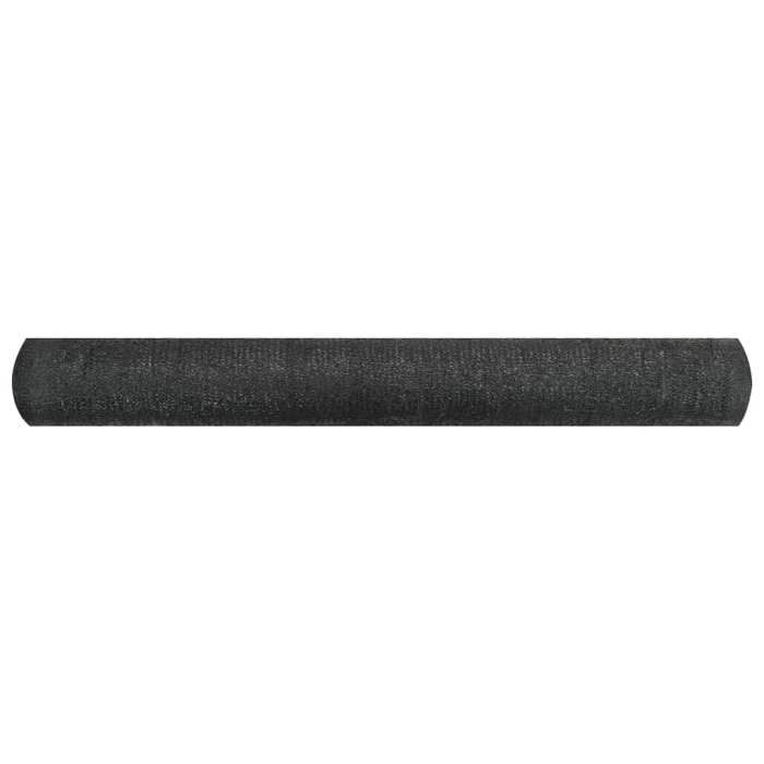 Filet brise-vue - Maison Exclusive - Noir - 1 x 25 m - 195 g/m²