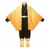Übergröße Europäisches Demon Slayer Cosplay Kostüm: Tanjiro, Nezuko, Zenitsu, Shinobu Halloween-Outfit