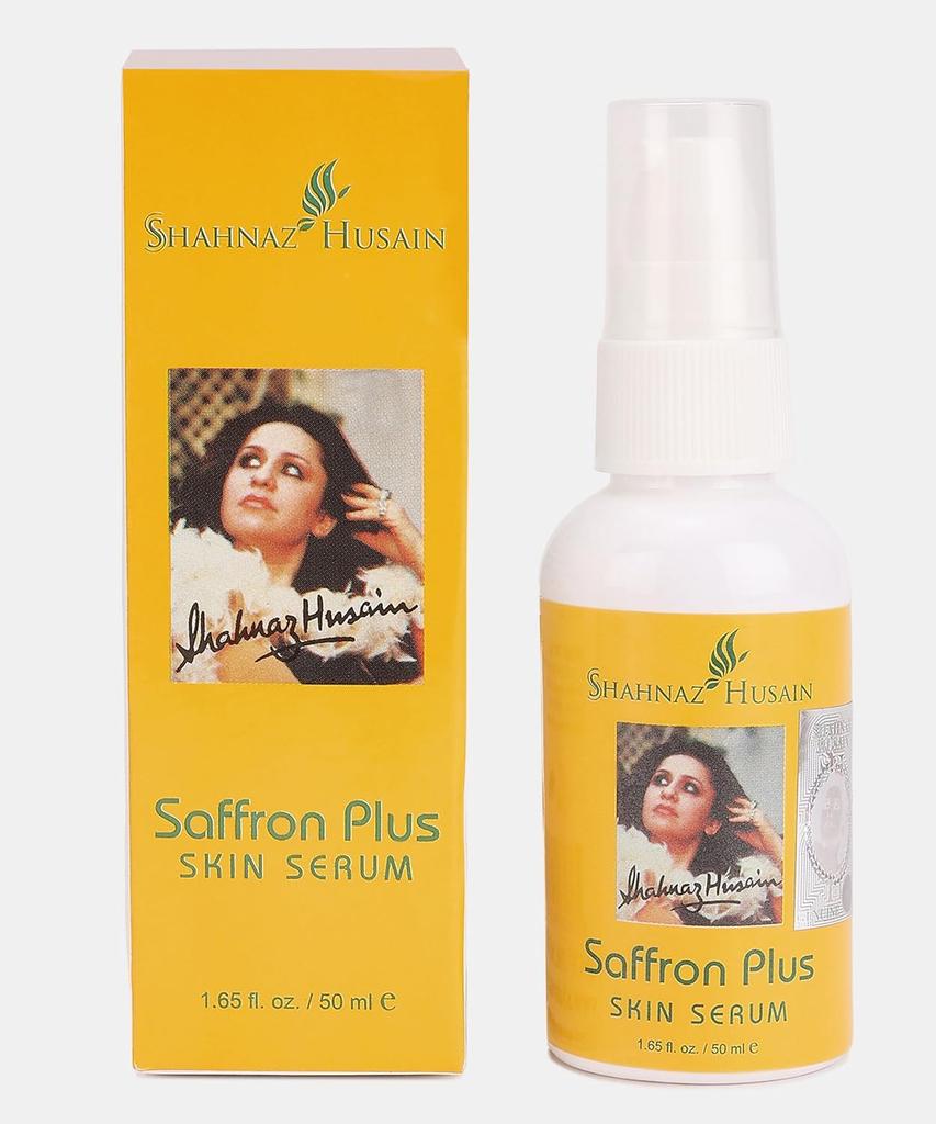 Shahnaz Husain 's Vedic Solutions Saffron Skin Serum Cream 50 G Pack of 1 Brightening Face Serum Glow Niacinamide