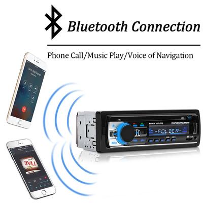 Car Radio 1 Din Stereo Multimedia MP3 Player Digital Bluetooth FM ISO Power Aux Input USB Bluetooth Universal Autoradio